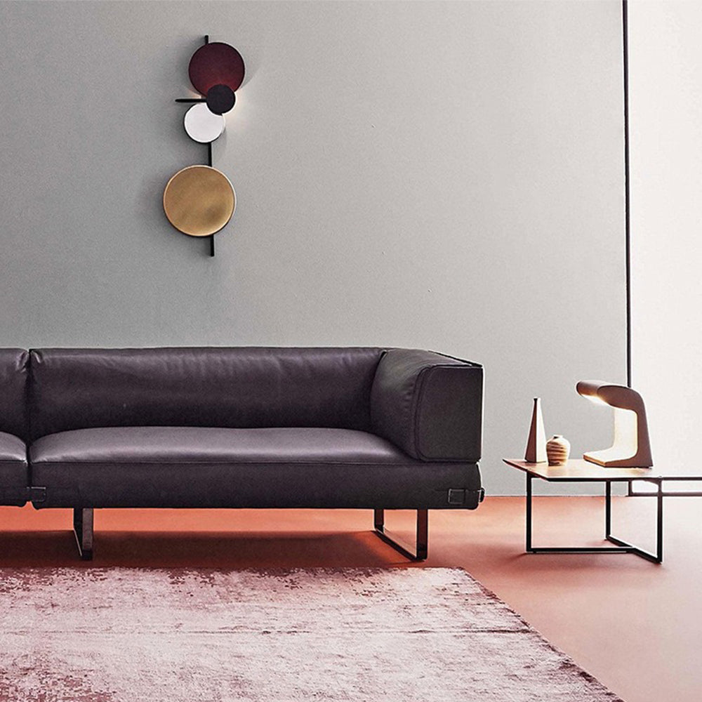 Arisha Modern Circular Wall Lamp, Living Room