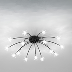 Arisha Art Deco Starry Glass Flush Mount Ceiling Light - image 42