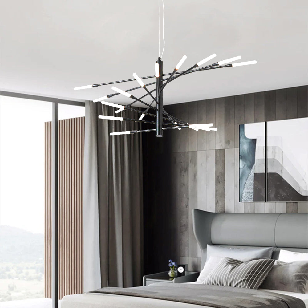 Arisha Modern Chandelier Acrylic Living Room