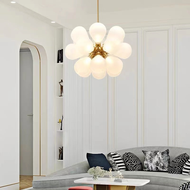 Valentina Glass Bubble Pendant Light for Kitchen Island