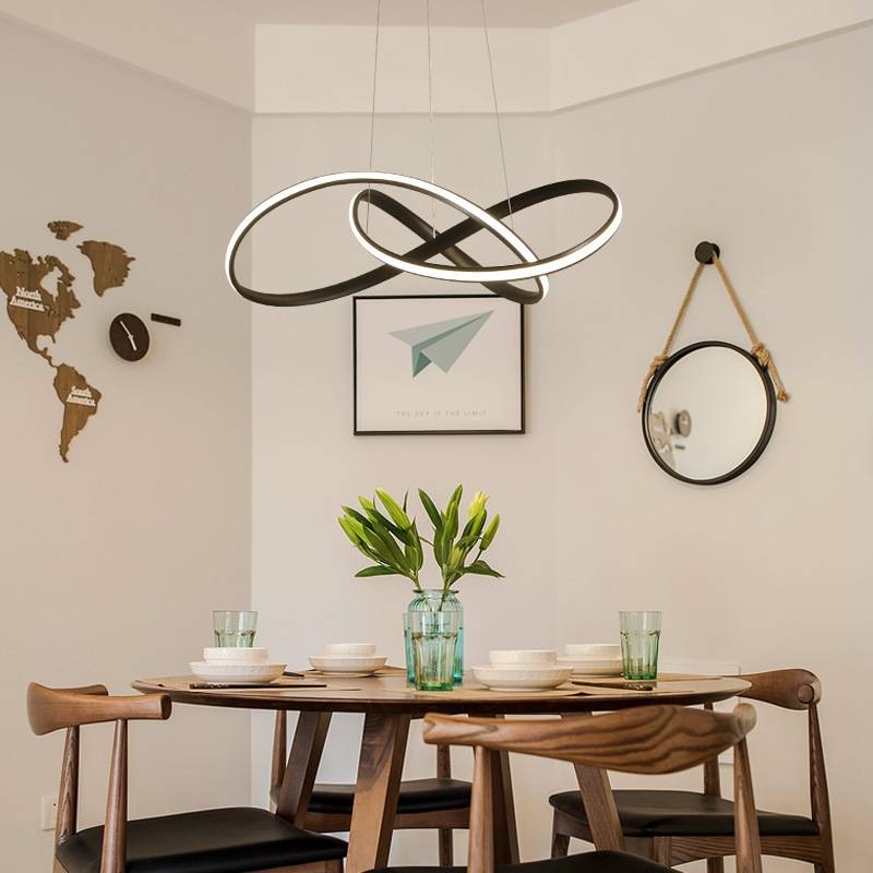Arisha Pendant Light linear Modern Acrylic Dining Room
