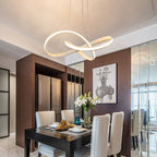 Arisha Pendant Light linear Modern Acrylic Dining Room
