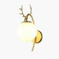 Valentina Modern Art Deer Bedside LED Indoor Wall Lamp Glass Living Room Bed Room Dining Room