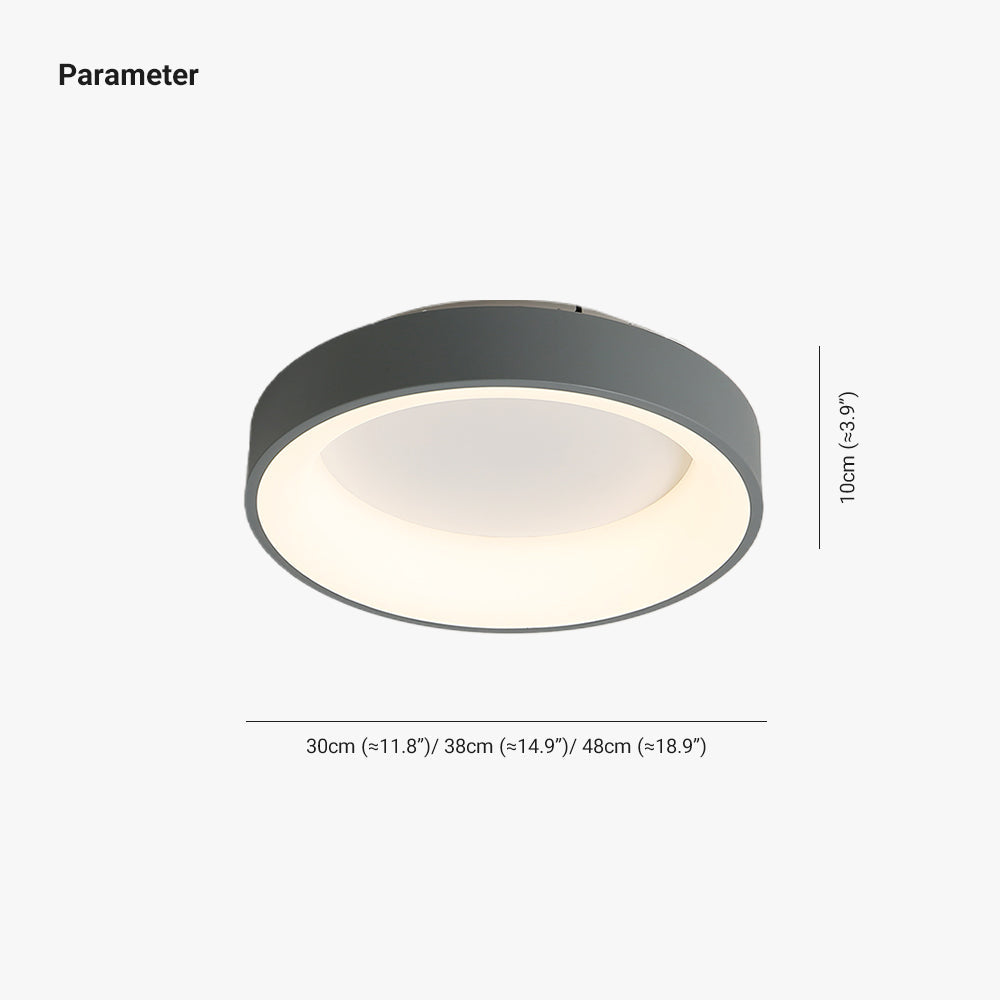 Arisha Modern Flush Mount Ceiling Light, LED, Bedroom/Dining Room