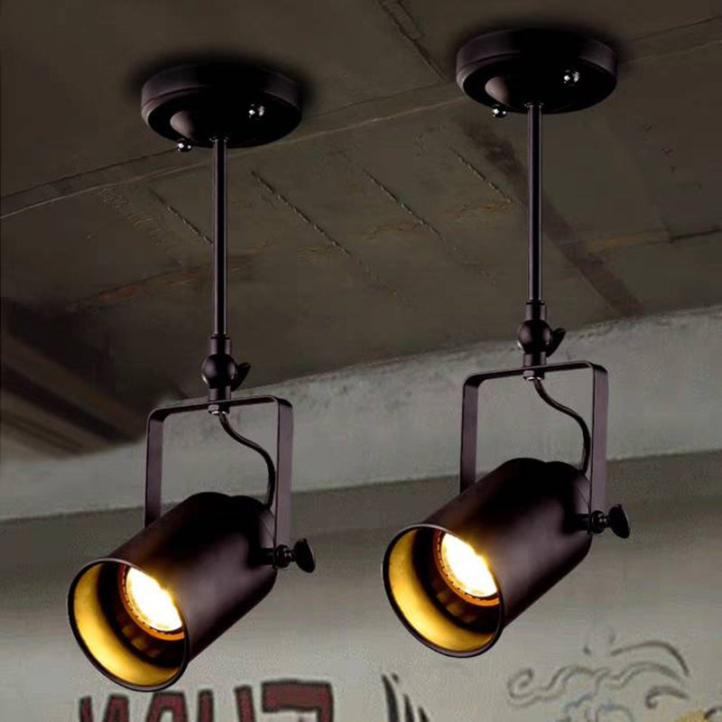 Epoch Industrial Style Rotatable Semi-Flush Mount Ceiling Light