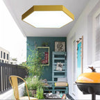 Valentina Modern Hexagon LED Flush Mount Ceiling Light