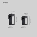 Ray Modern Waterproof Minimalist Geometric Outdoor Wall Light