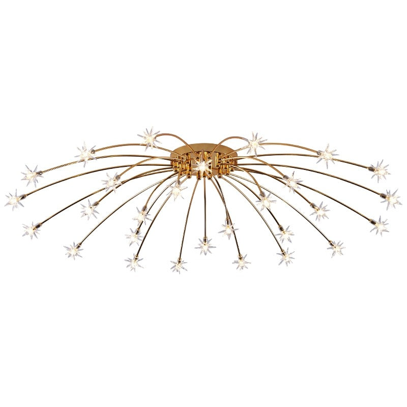 Arisha Art Deco Starry Glass Flush Mount Ceiling Light - image 57