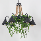 Nest Retro LED Chandelier Restaurant Bar Living Room