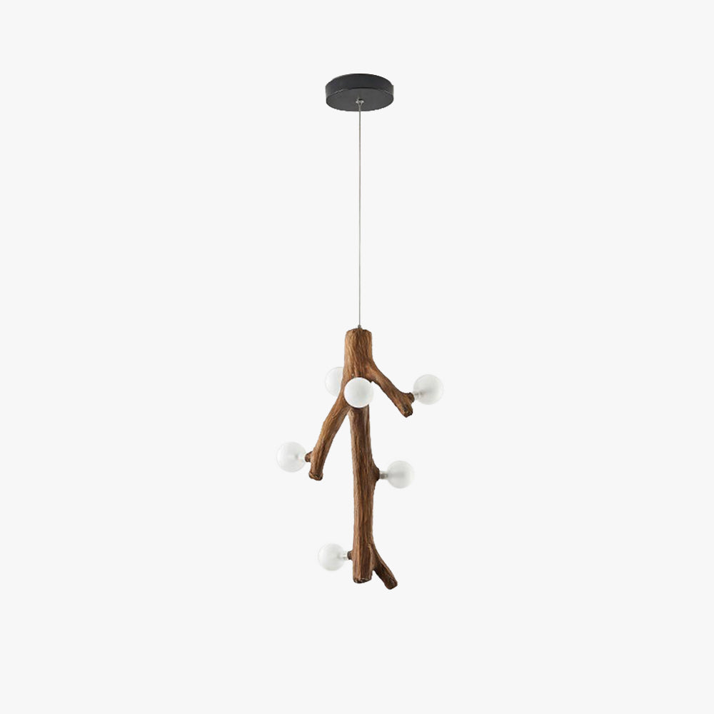 Epoch Nordic LED Chandelier Wood Living Dining Room Bedroom