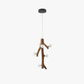 Epoch Nordic LED Chandelier Wood Living Dining Room Bedroom