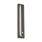 Arisha Modern Square Ring Outdoor Wall Lamp, Dark/Gray Bronze
