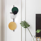 Arisha Modern Circular Wall Lamp, Living Room