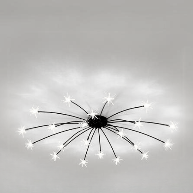 Arisha Art Deco Starry Glass Flush Mount Ceiling Light - image 43