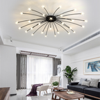Arisha Art Deco Starry Glass Flush Mount Ceiling Light - image 45
