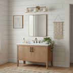 Chroma Dome Brass Wall Sconce Modern Bathroom