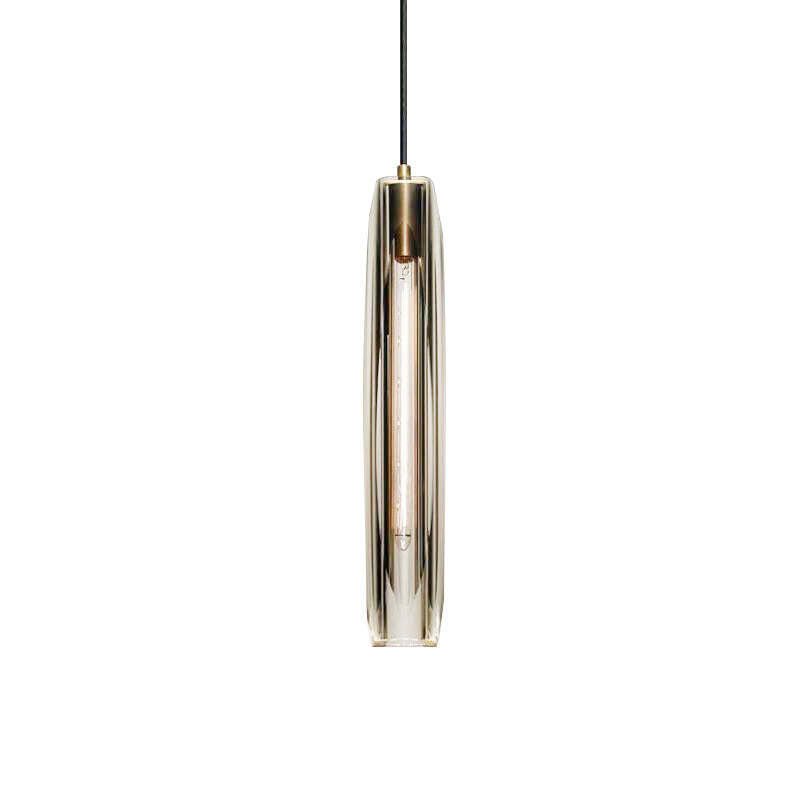 Arisha Brass Designer LED Glass Pendant Lamp - image 8