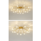 Arisha Art Deco Starry Glass Flush Mount Ceiling Light - image 32
