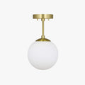 Valentina Simple Spherical LED Semi-Flush Mount Ceiling Light