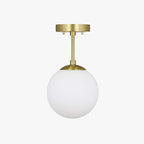 Valentina Simple Spherical LED Semi-Flush Mount Ceiling Light