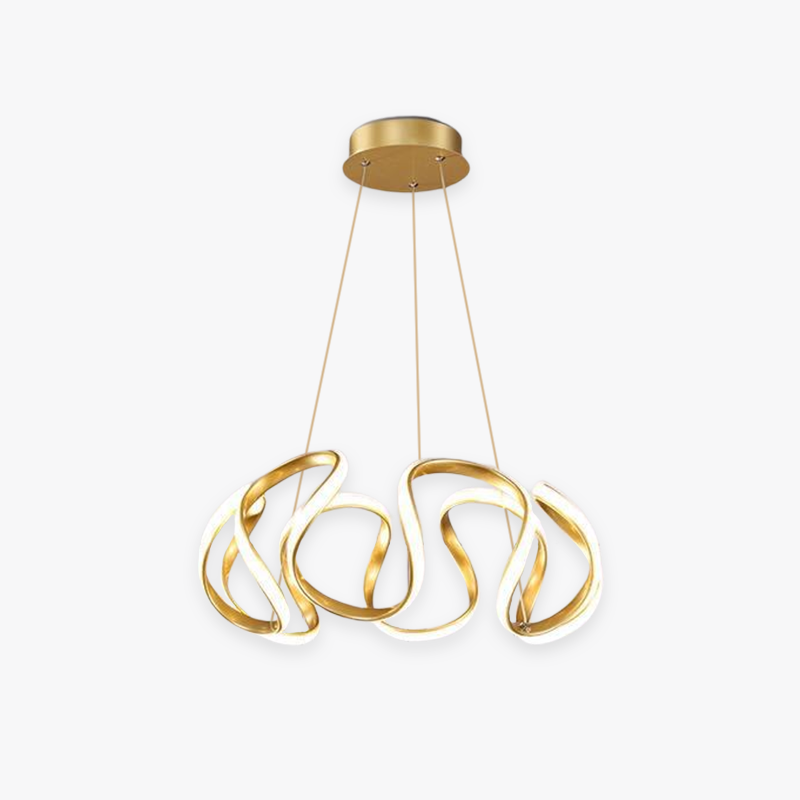 Arisha Modern Irregular Flower /Silicone Pendant Light 3 Colors