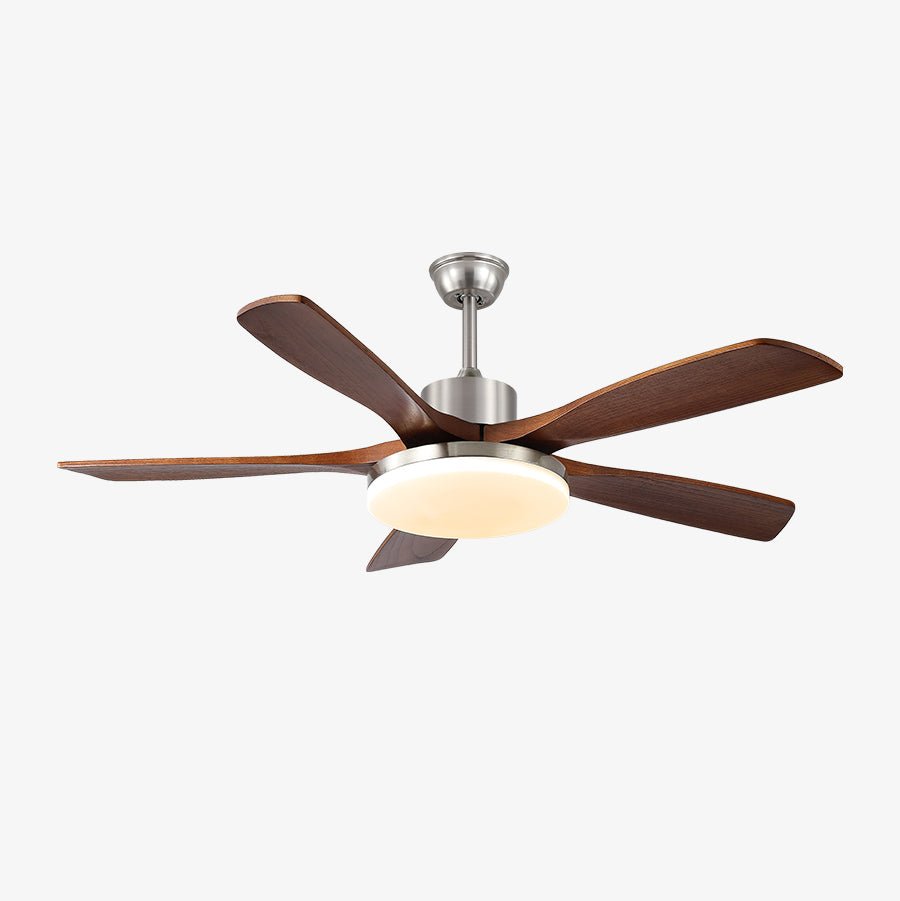 Orvian Modern Wood Ceiling Fan Light