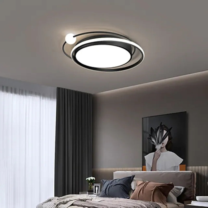 Arisha Modern Multi Orbit Flush Mount Ceiling Light