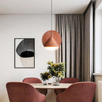 Arisha Modern LED Colorful Shade Hanging Pendant Light