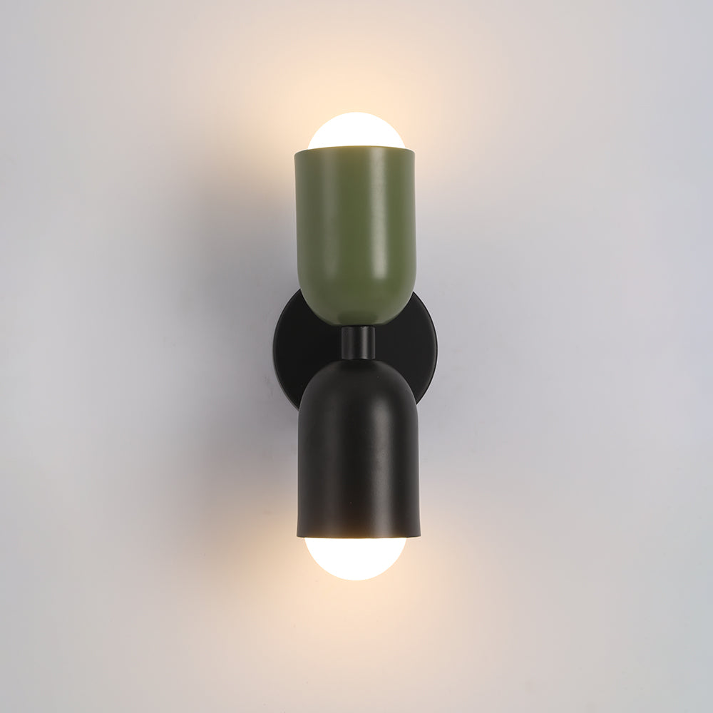 Valentina Modern Art Decoration Double-Headed Colorful Wall Lamp - Letslighting