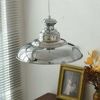 Silva Industrial LED Pendant Light Chrome Living/Bedroom