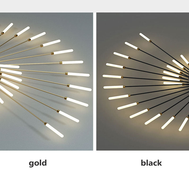Arisha Modern Home Decoration Fireworks LED Ceiling Light - image 25