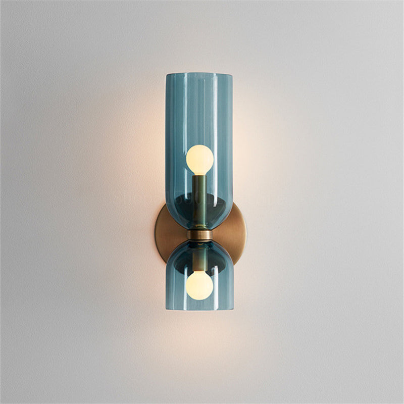 Valentina Modern Bedroom Glass Wall Lamp Sconce - Letslighting