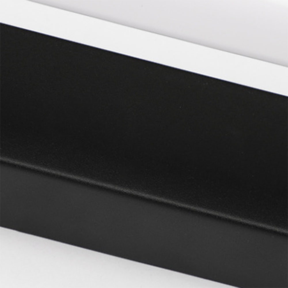 Arisha Minimalist Linear Cylindrical Acrylic Wall Lamp Bathroom