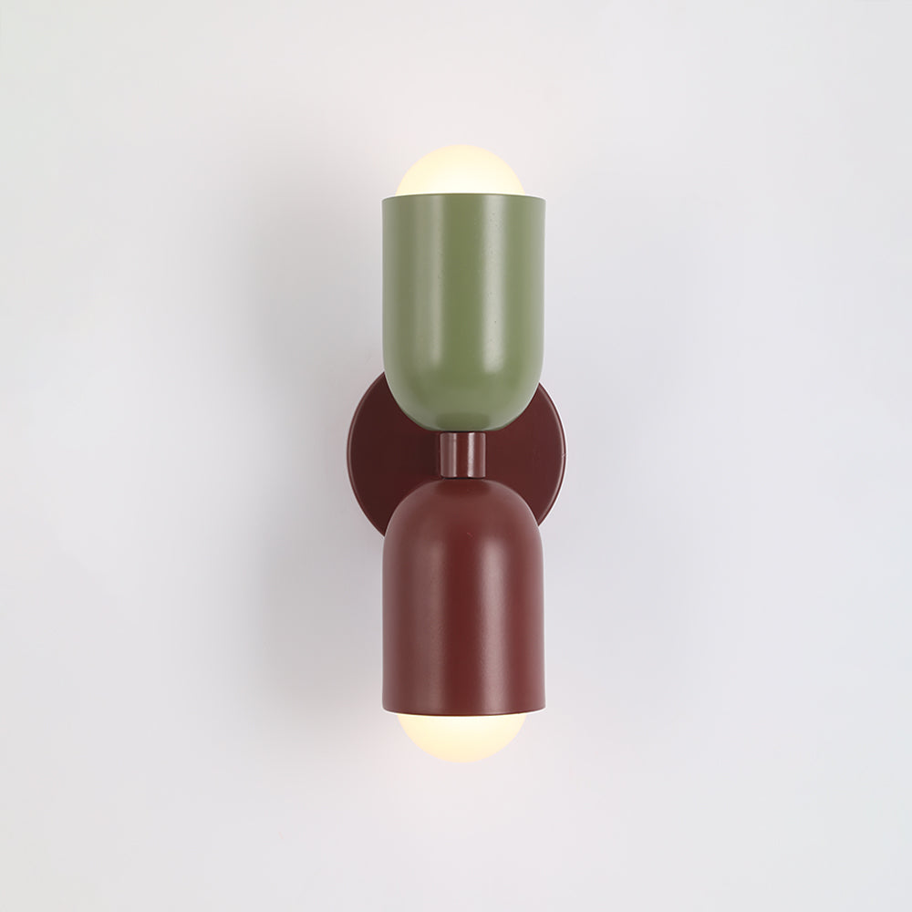 Valentina Modern Art Decoration Double-Headed Colorful Wall Lamp - Letslighting