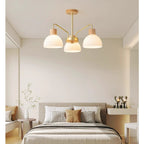 Arisha Rustic Chandelier /Wood/Glass Living Room/Dining Room