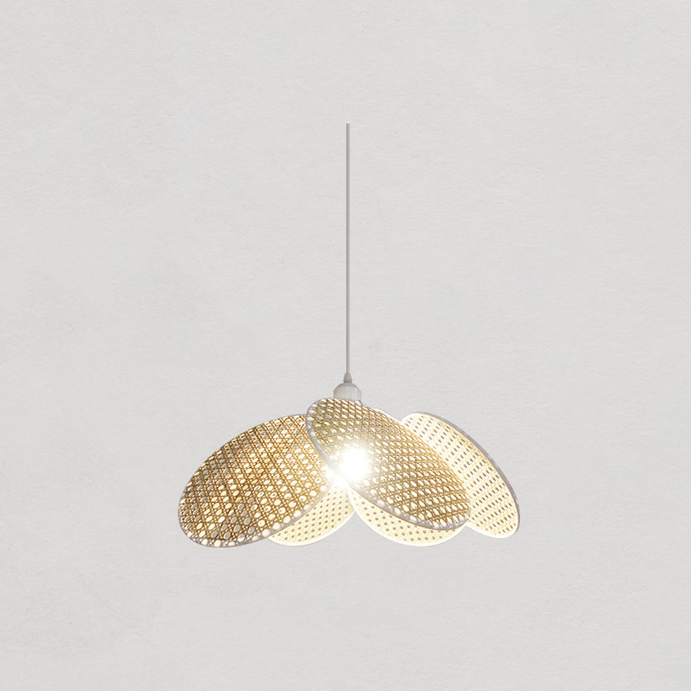 Ritta Willow Weave Rattan Pendant Light