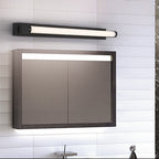 Arisha Minimalist Linear Cylindrical Acrylic Wall Lamp Bathroom