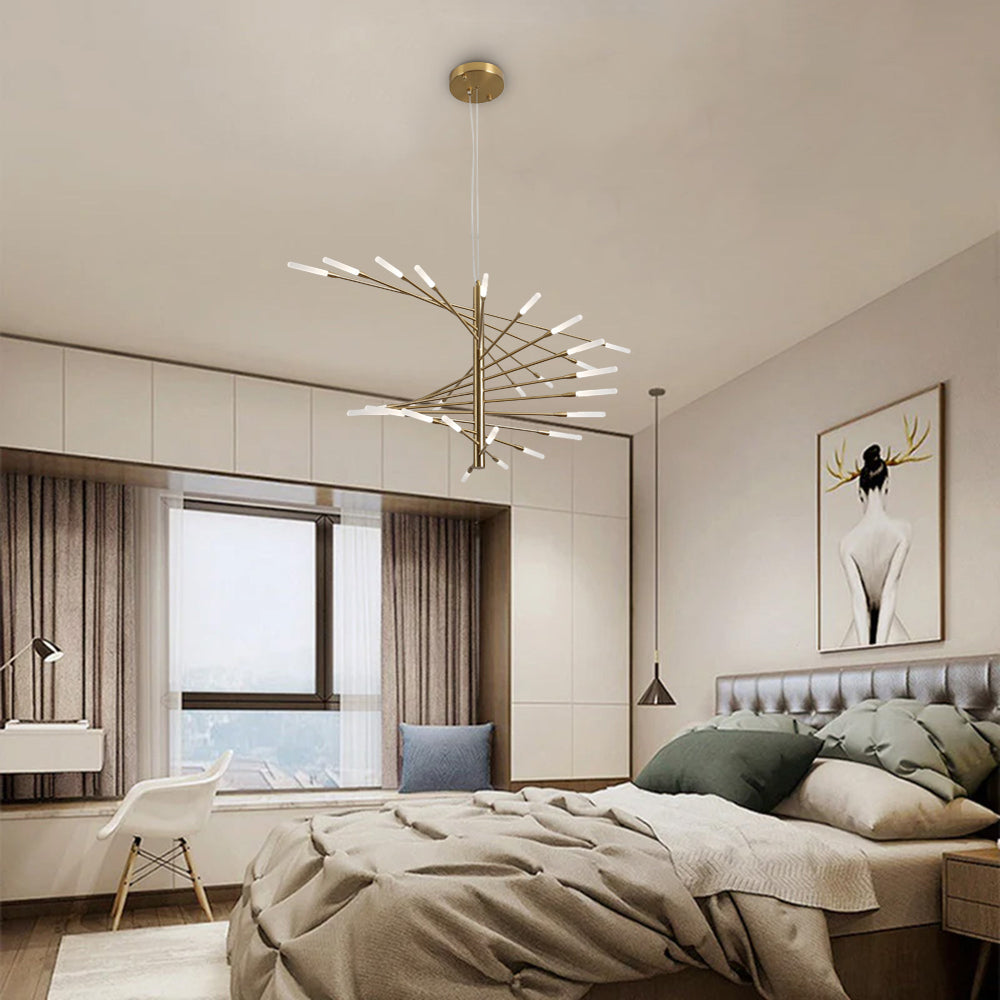 Arisha Modern Chandelier Acrylic Living Room