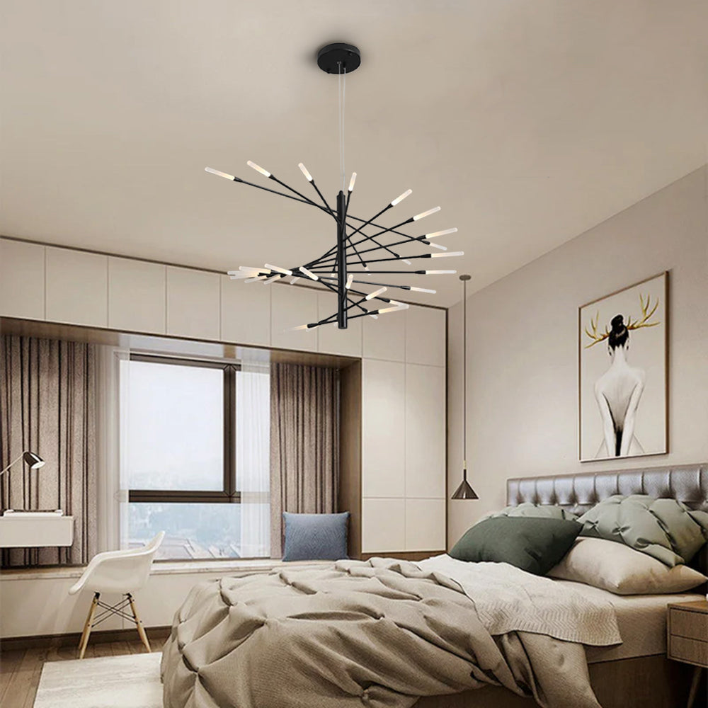 Arisha Modern Chandelier Acrylic Living Room