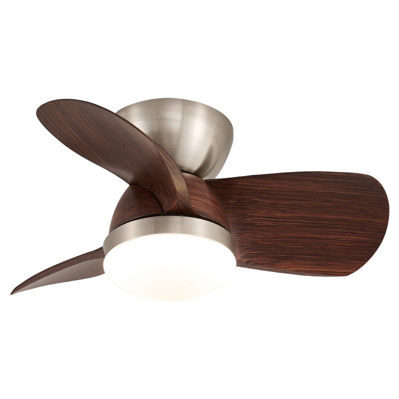 Miroter Modern Metal Frame & Acrylic Shade Ceiling Fan Light