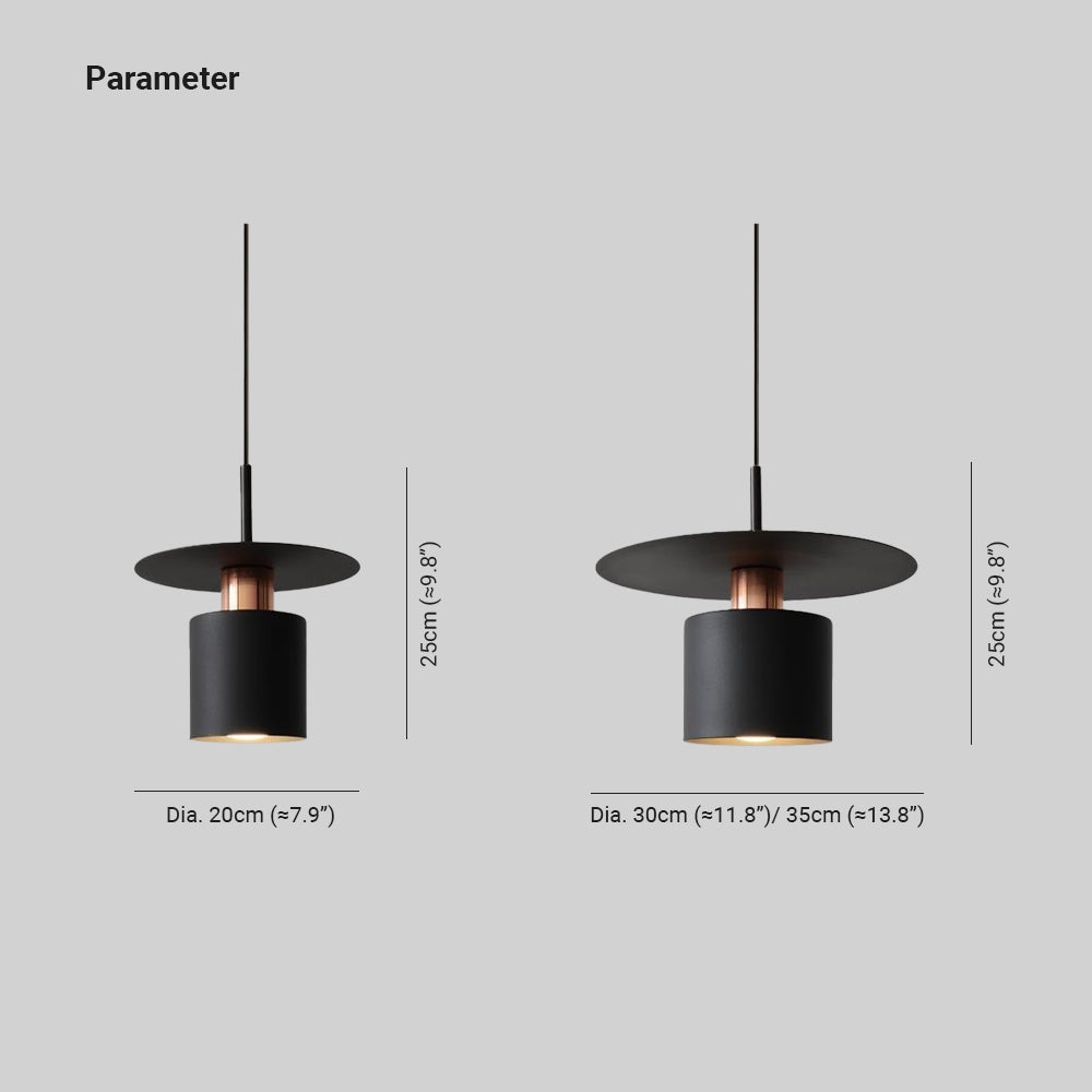 Valentina Industrial LED Pendant Light Bedroom/Dining Room
