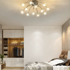 Arisha Art Deco Starry Glass Flush Mount Ceiling Light - image 54