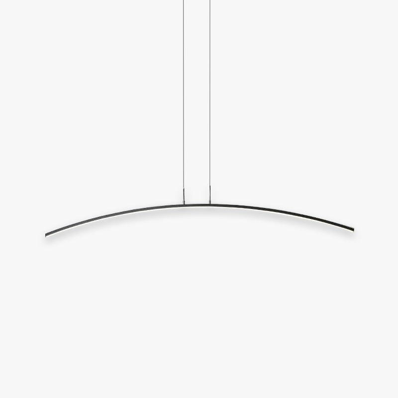 Arisha Minimalist Linear Remote Control Pendant Light