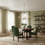 Lodge Minimalist Rustic Iron Candle Chandelier Hallway