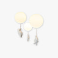Aria Bear Balloon LED Children Flush Mount Ceiling Light 3 Style