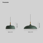 Arisha Modern Pendant Light Dome Macaron Dining Room
