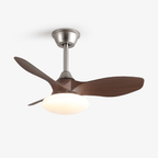 Zephira Minimalist Metal Ceiling Fan Light
