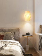 Twirl Printing Art Pendant Light