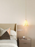 Twirl Printing Art Pendant Light
