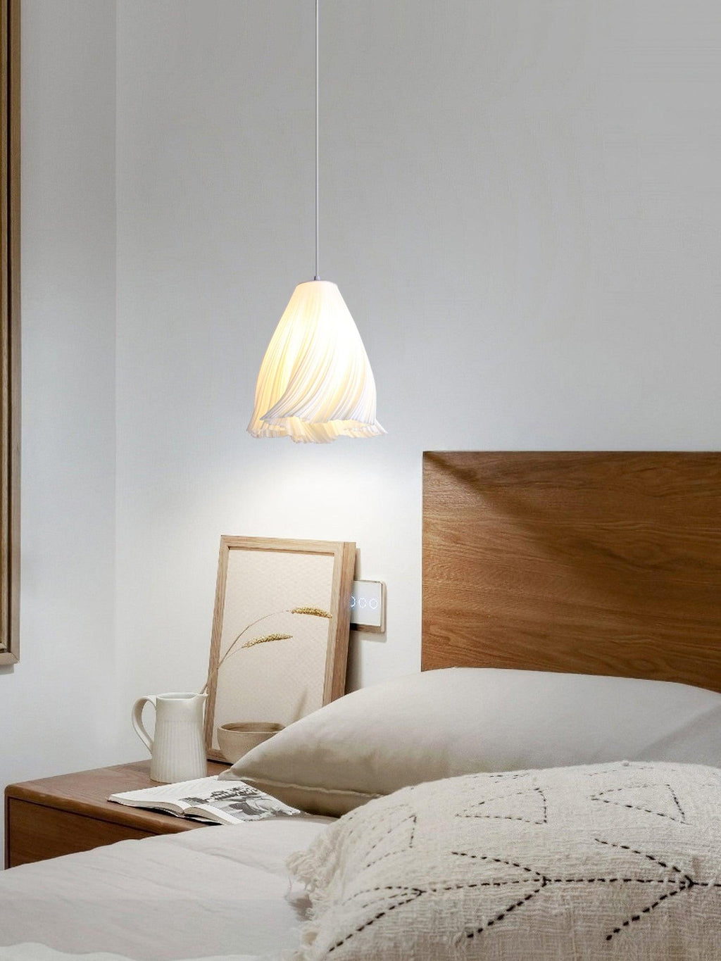 Twirl Printing Art Pendant Light